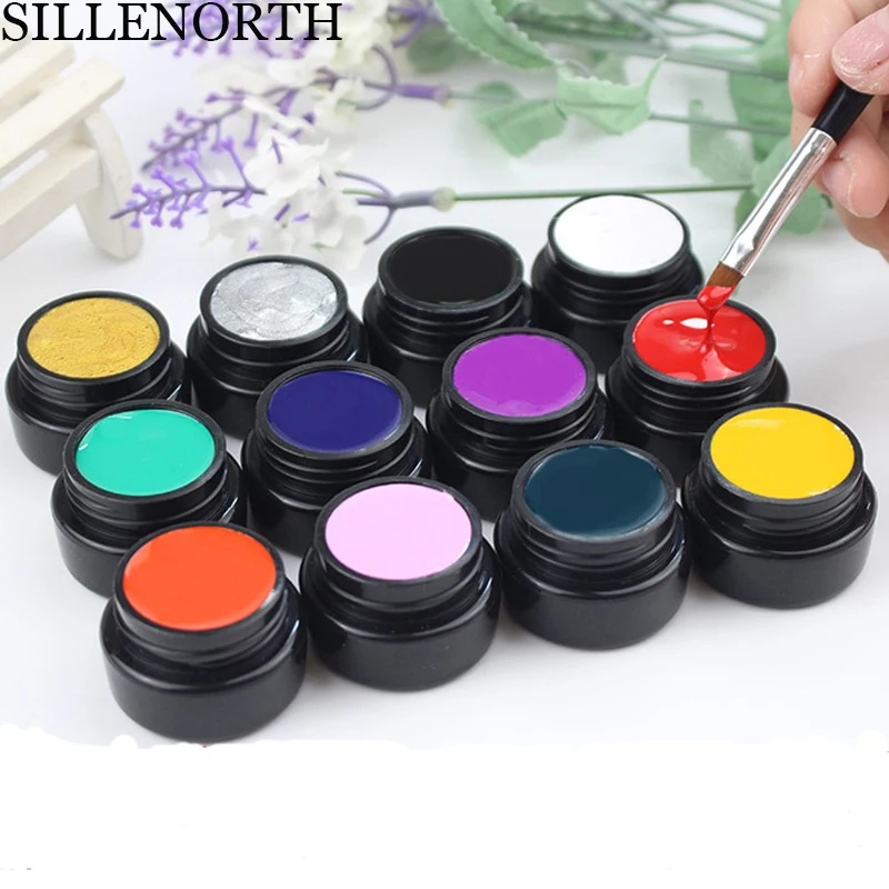 

Relief gel nail polish sets nails art care makup Natural resin glue UV Gel polish Manufacturer liquid adhesive gel nails 12pcs