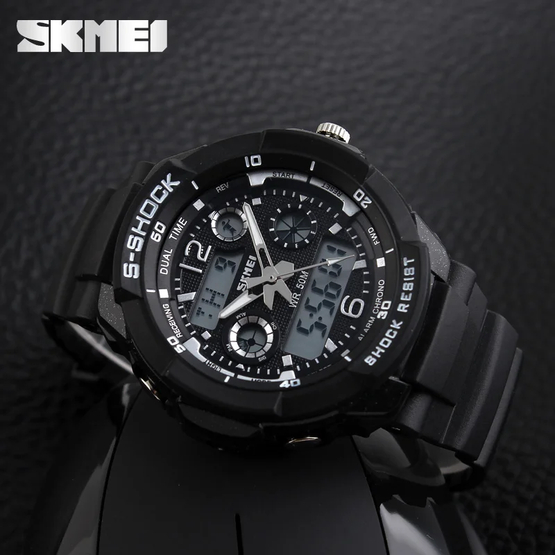SKMEI Children Sports Watches Fashion LED Quartz Digital Watch Boys Girls Kids 50M Waterproof Wristwatches 1060
