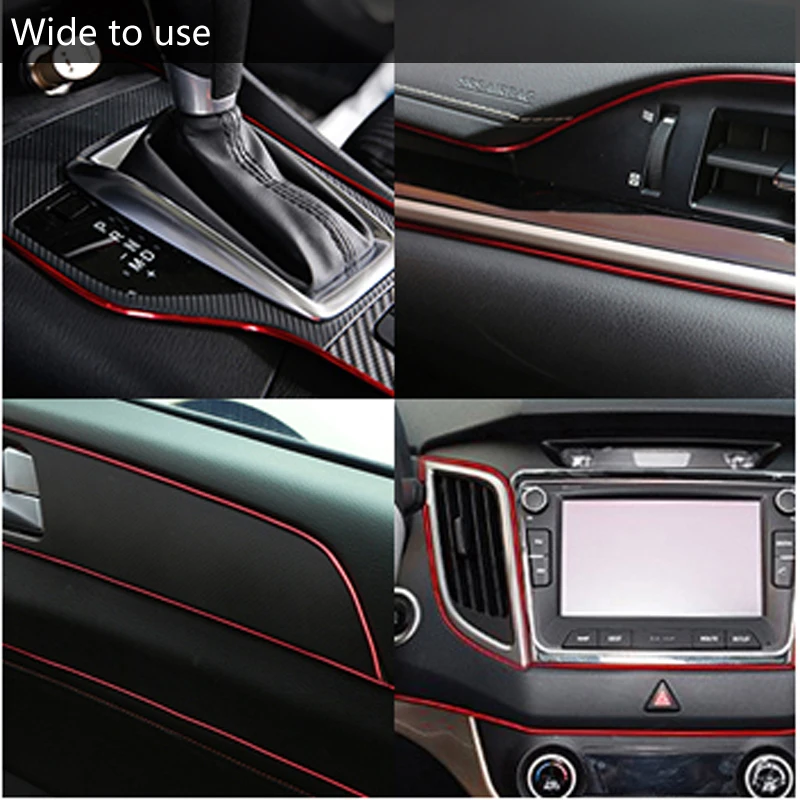 Us 4 24 14 Off Car Interior Decoration Strips Moulding Trim Dashboard Door Edge For Opel Zafira A B Vauxhall Zafira Corsa C Cambo D Vauxhall In Car