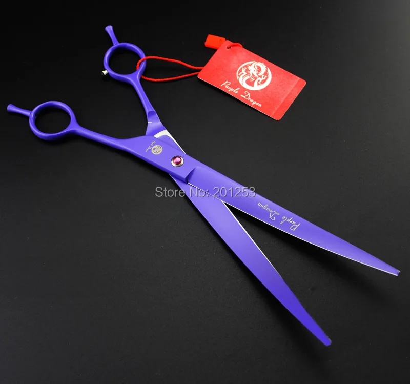 

9.0Inch Curved Head Big Pet Scissors Cutting Scissors,Violet Grooming Pet Shears with Two Tailed,JP440C,1pcs,Brand New LZS0502
