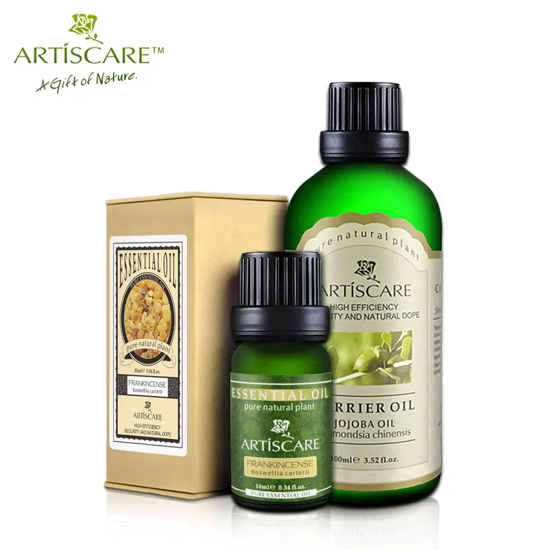 ARTISCARE اللبان من الضروري النفط + الجوجوبا قاعدة النفط العناية بالبشرة تقليص المسام مكافحة الشيخوخة ترطيب مكافحة تشققات الجمال
