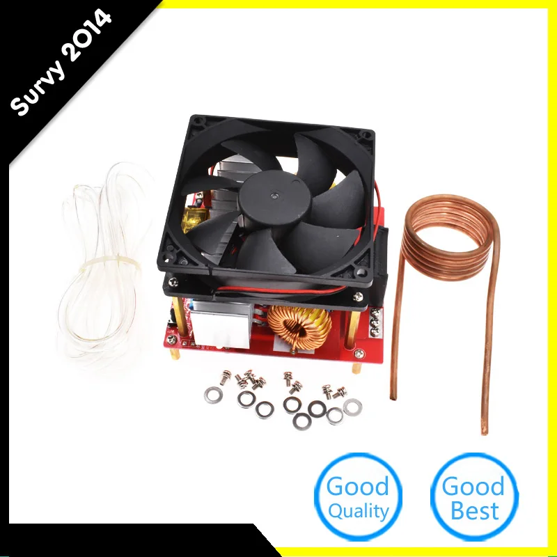 

DC 24-36V 20A ZVS Induction Heating Board Flyback Driver Heater DIY Cooker