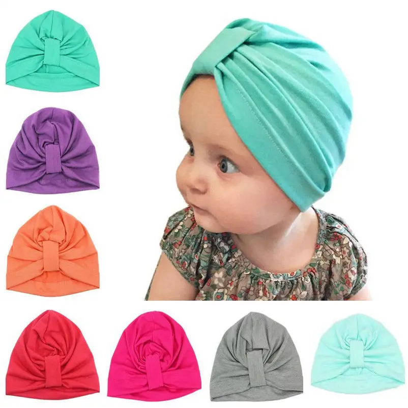 Bnaturalwell Baby Turban Hat Hospital baby hat Newborn Soft Cotton