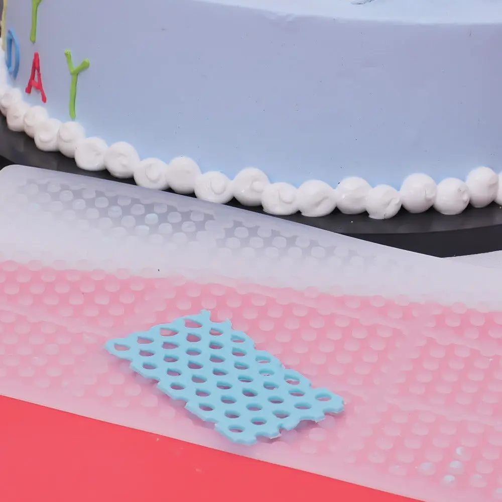 

1pc 3D Honeycomb Silicone Chocolate Mold Cake Decoration For Cookie Fondant Sugarcraft Muffin Pan Moulds Pastry Baking Stencil
