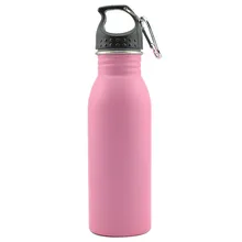 500 мл Портативная Алюминиевая бутылка с водой Упражнение пластиковый велосипед Спортивная бутылка для воды легко носить с собой однотонная цветная бутылка