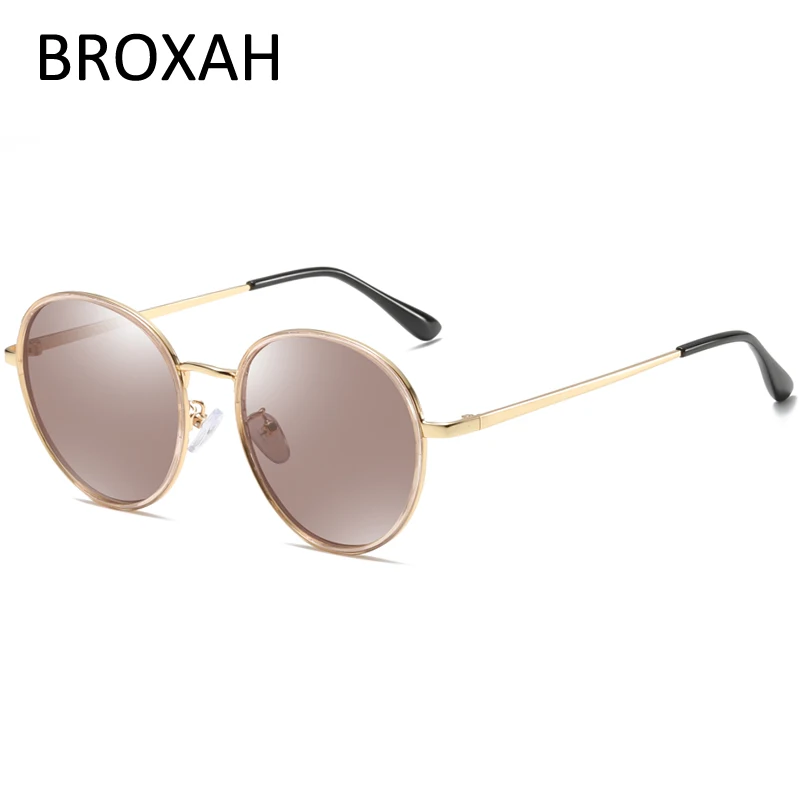 Retro Metal Round Polarized Sunglasses Women 2019 Vintage Brand Driving Sun Glasses for Men Pilot Eyewear UV400 Gafas De Sol