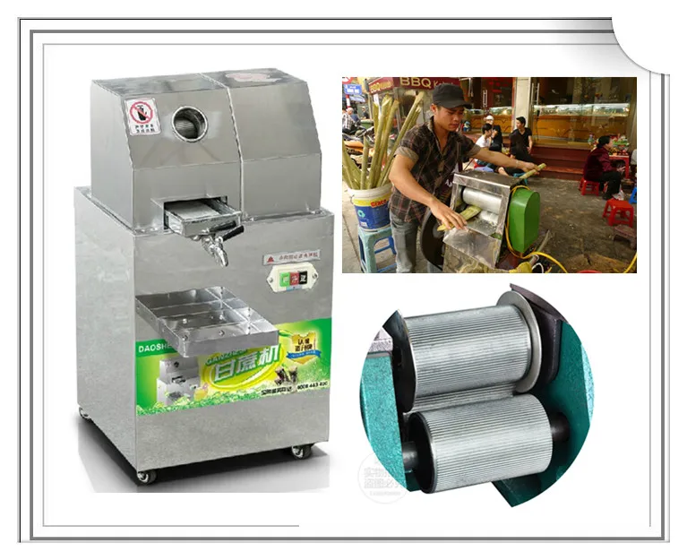 3 Roller SUGAR Cane juicer, Sugar cane juicer machine/ Extractor Sugar