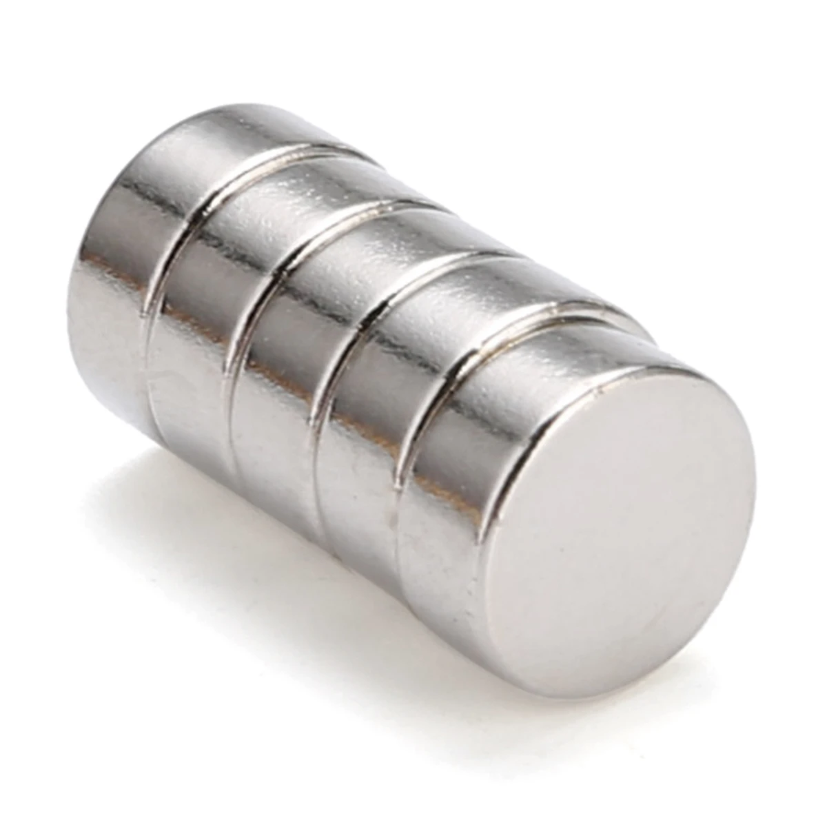 5pcs Super Strong Nickel Copper Nickel Round N52 Neodymium Disk 10x4mm For DIY