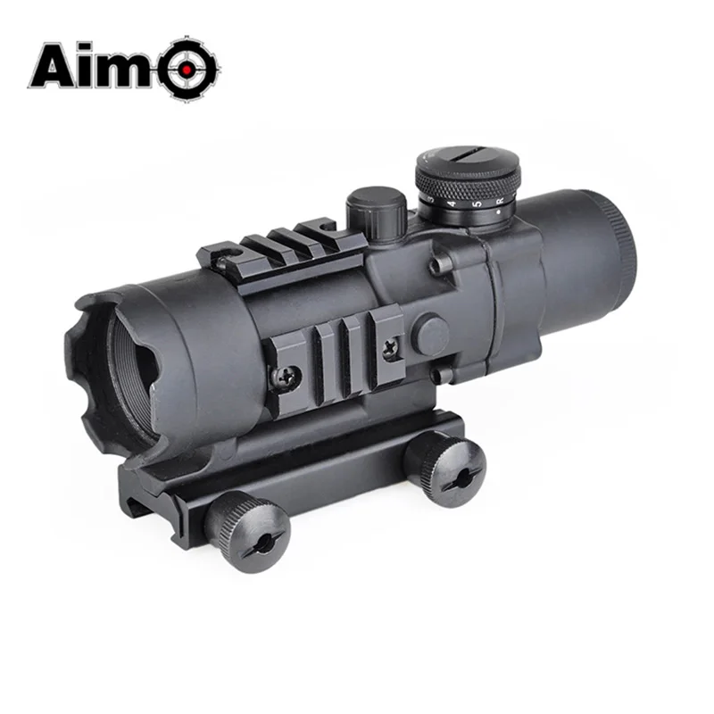 

AIMO 4x32 Illumination Tactical Compact Scope Rifle scope for hunting AO3036