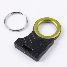 Мини-брелок гаджет для мужчин резак EDC дорожный инструмент палец крюк нож самообороны автомобиль спасательная карта снаряжение лагерь безопасность выживания комплект