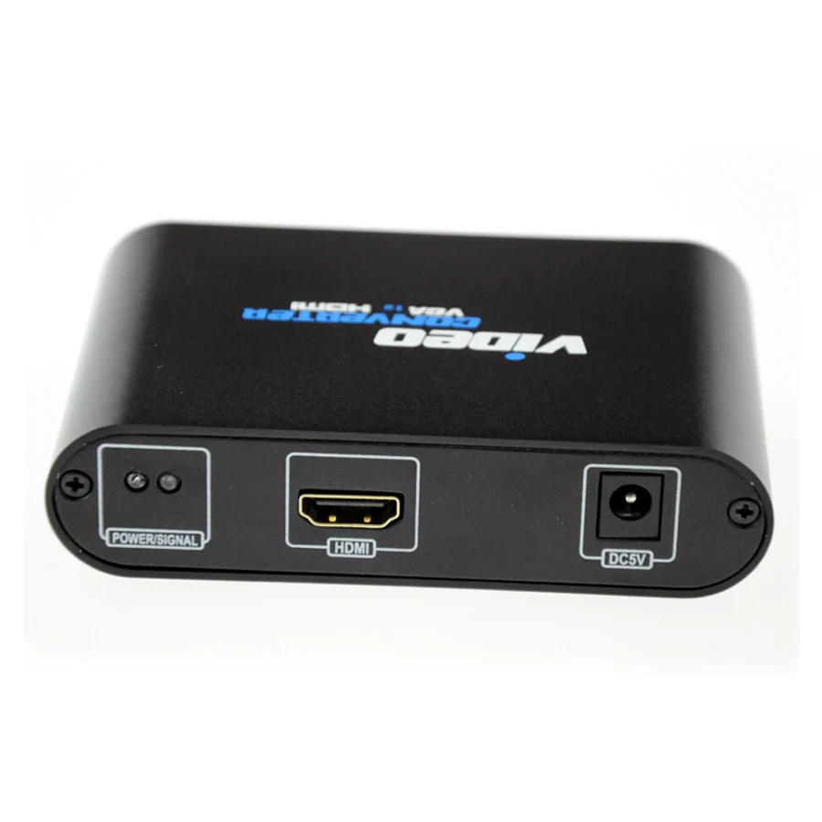 Новый VGA для HDMI конвертер с аудио Поддержка передачи сигнала от портативных ПК DVD