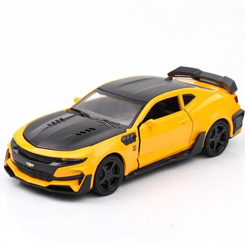 Skup 1 32 Diecasts i pojazdy zabawkowe szybka i wściekła kolekcja modeli samochodów Chevrolet Camaro samochody zabawkowe dla dzieci prezent na boże narodzenie