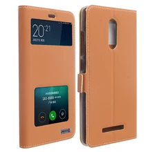 Top Quality Classic Genuine Leather Stand Cover Case For Xiaomi Redmi Note 3 / Redmi Note 3 Pro Flip Mobile Phone Bag