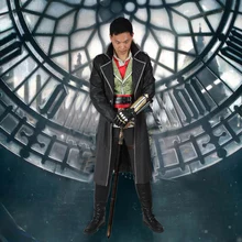 Syndicate Jacob Frye Cosplay Costume Movie Game Assassin Creed Cosplay Clothing Halloween Outfit Props for Men Custom Made