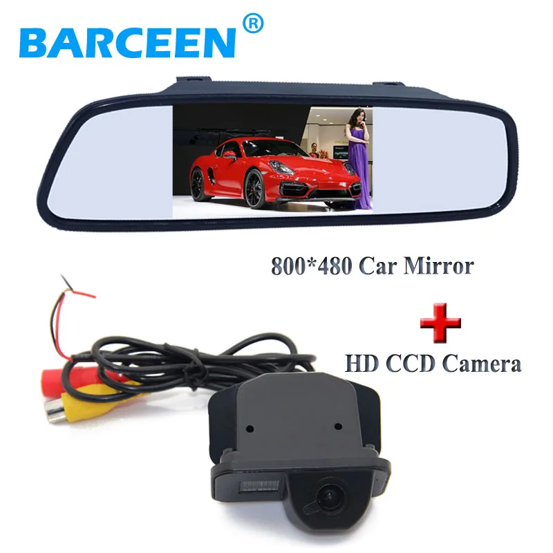  car parking camera hd ccd image lens and car reversing mirror use for Toyota Corolla (2007~2011) /V