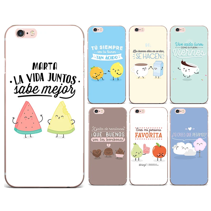 Mr maravilloso fundas para iphone 4 5s se 6 6 s plus 7 7 plus case lujo case de silicona tpu suave cubierta del de la serie de dibujos