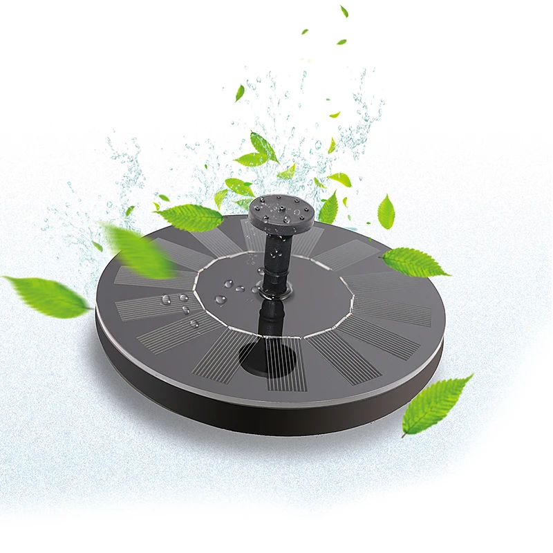 

200L/H Solar Fountain Garden Pool Pond Solar Panel Water Floating Fountains Home Decor