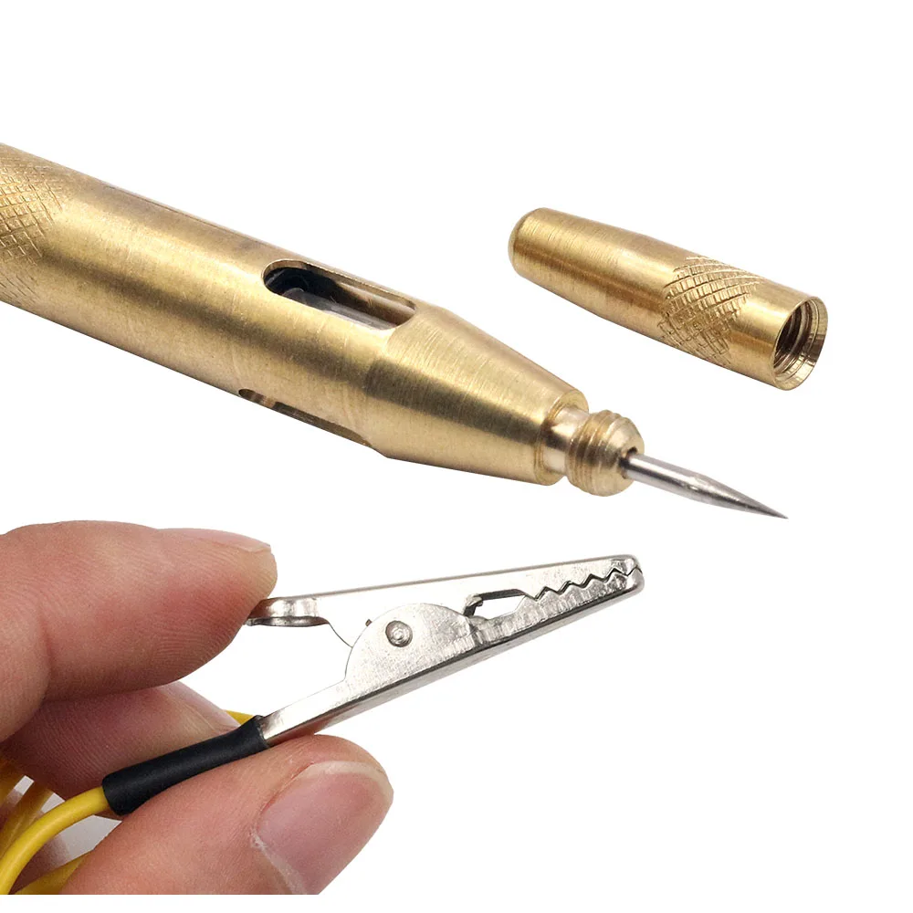 6V 12V 24V Car Circuit Tester Pen Auto Circuit Voltate Test Tool Probe DC 6V-24V Automobiles Motorcycles Trucks Boats Work