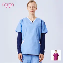 ANNO форма медсестры медицинская униформа для Для мужчин Для женщин доктор хирургическая форма медицинские Костюмы скраб медсестра форма