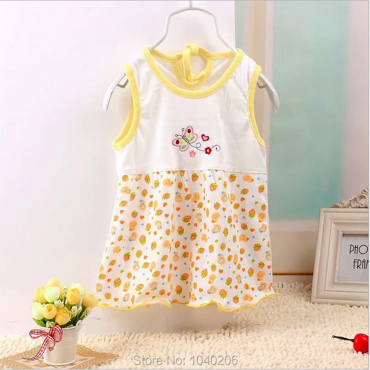 Baby Dresses 0 2 years Girls Infant Cotton Clothing Dress Summer