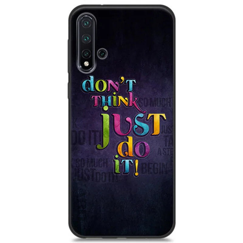 Силиконовый чехол для huawei Nova 5 Pro, чехол с рисунком из ТПУ для телефона huawei Nova5 Pro Nova 5Pro, мягкий чехол-бампер