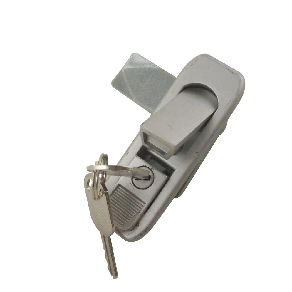 Металлический плоский замок с ручкой длиной 82 мм дверной для шкафа|plane lock|door lockdoor