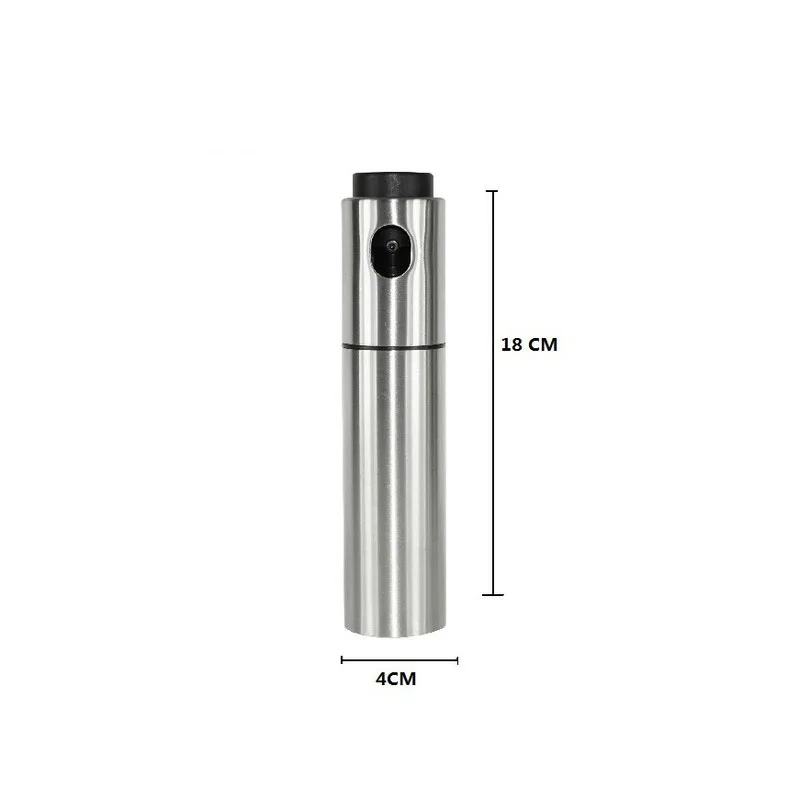 Stainless Steel Olive Oil Spray Bottle Oil Vinegar Spray Bottles Water Pump Gravy Boats Grill BBQ Sprayer BBQ Kitchen Tools