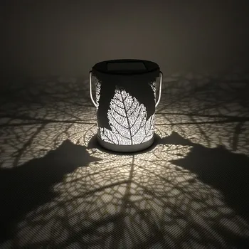 

Solar Garden Pathway Lights Lawn For Garden Leaf texture Lantern Decoration Outdoor Path Light Wireless Waterproof Night Led#30