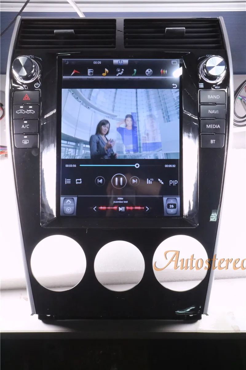 Android 8,1 автомобильный без dvd-плеера Tesla стиль gps навигация для Mazda 6/мазда 6 02-08 радио магнитофон головное устройство мультимедийный плеер
