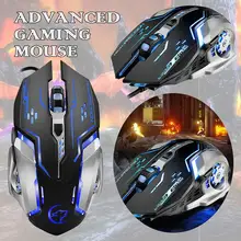 Профессиональная игровая Проводная цветная мышь эргономичная оптическая для настольного компьютера ноутбука, ноутбука, для видеоигр компьютера