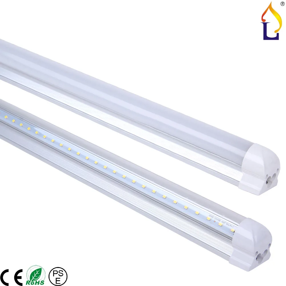 

100PCS/LOT T8 led lights ac 220v LED T8 Tube light 10W 2FT 600mm SMD 2835 48leds led pcb bar light 28lm/led high bright tube