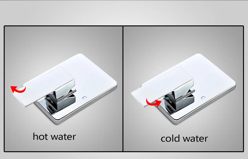 Bathroom Concealed shower faucet In Wall Mounted Faucet Shower Mixer Valve Brass Single Function Actuated Faucet tap mixer (18)