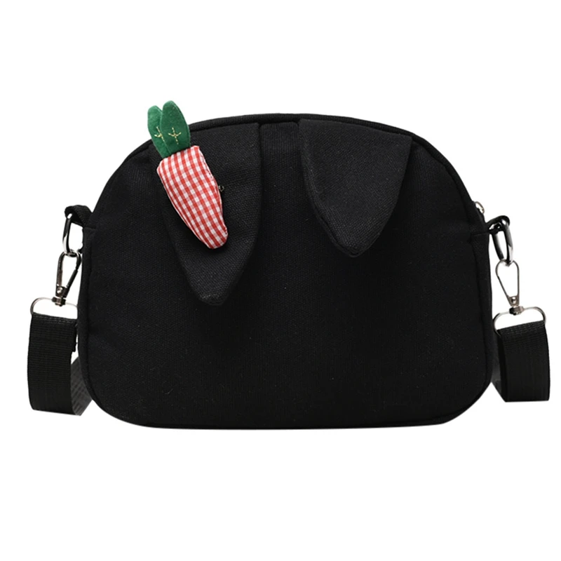Модный женский Одноцветный холщовый мешок едят редис милая сумка на плечо дикая Портативная сумка-мессенджер сумка для студента лето