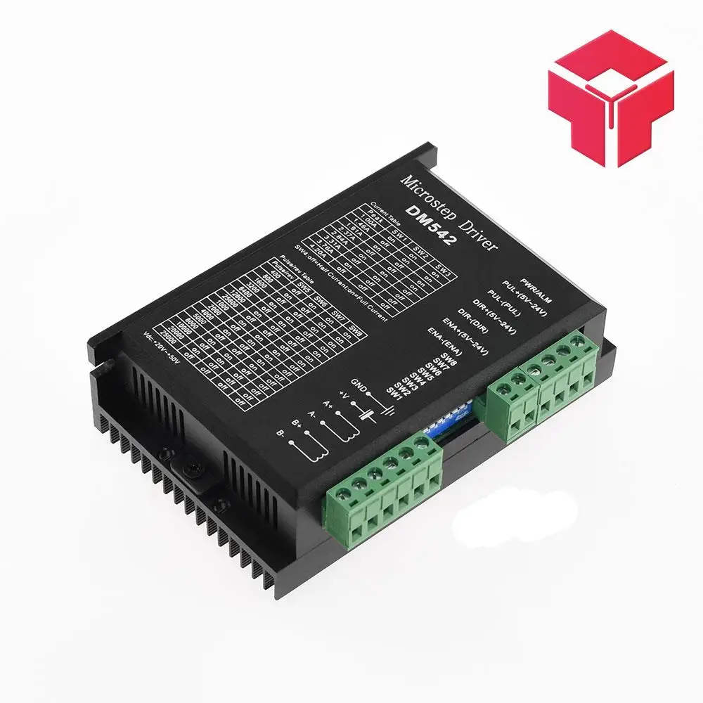 

DM542 Stepper Motor Driver For 57 86 Series 2-phase Digital Stepper Motor Driver Replaces TB6600 DSP