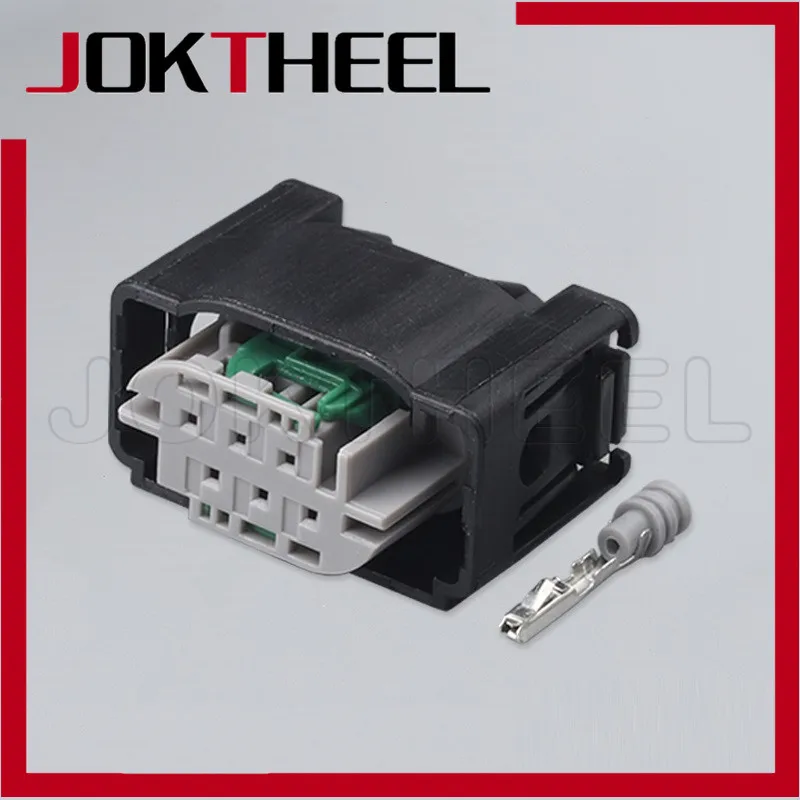 

1/5/10/50 sets kit Te Tyco AMP 6 pin way female accelerator pedal throttle plug auto connector for BENZ BMW Hyundai 1-967616-1