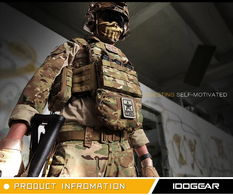 IDOGEAR Ghillie костюм зимняя охотничья одежда Gen3 боевая униформа Пейнтбол страйкбол тактический BDU Мультикам камуфляж