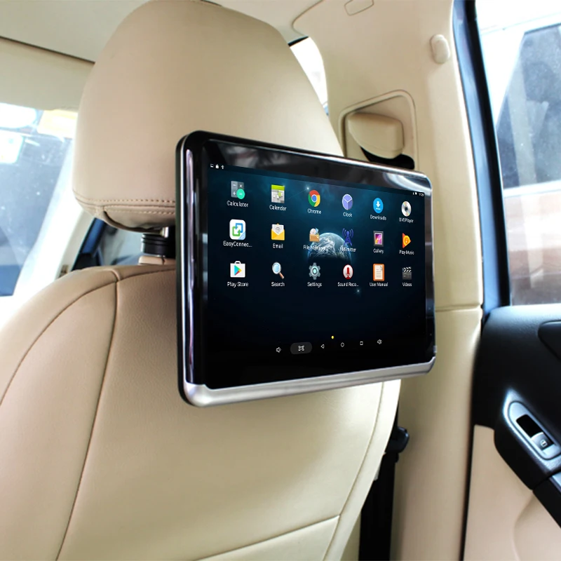 10 1 дюймов Android 6 0 подголовник автомобиля мониторы 2 шт. HD сенсорный экран 1080 P FM WIFI