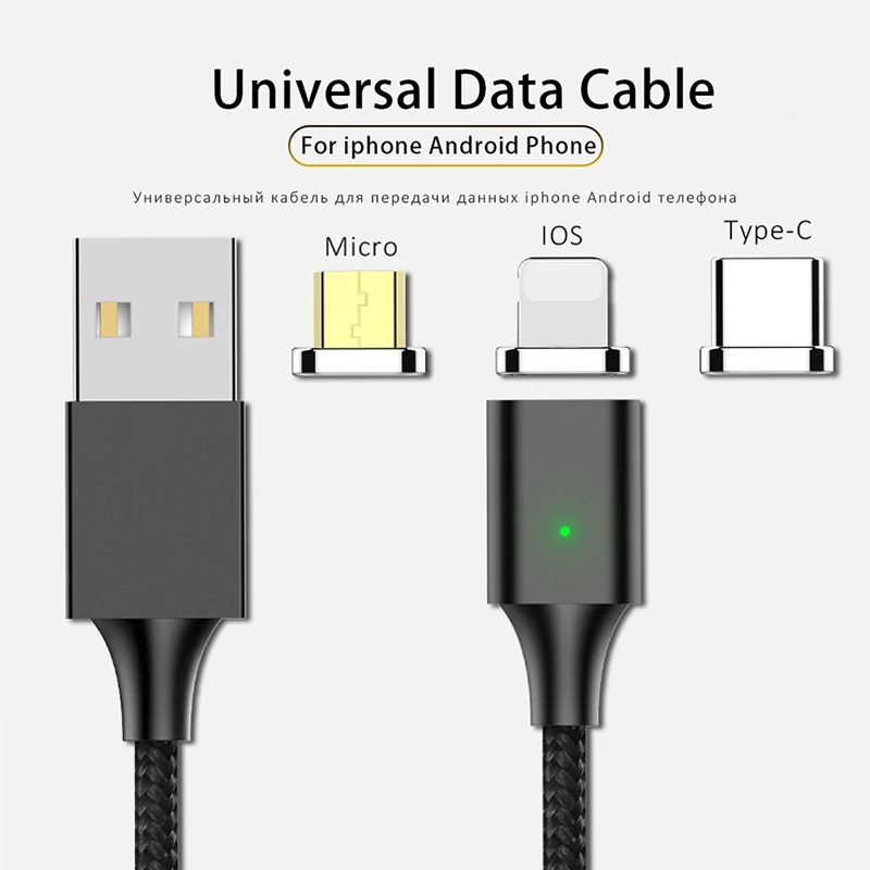 NOHON Магнитный кабель синхронизации для зарядки освещения iPhone XS MAX XR микро Тип usb C