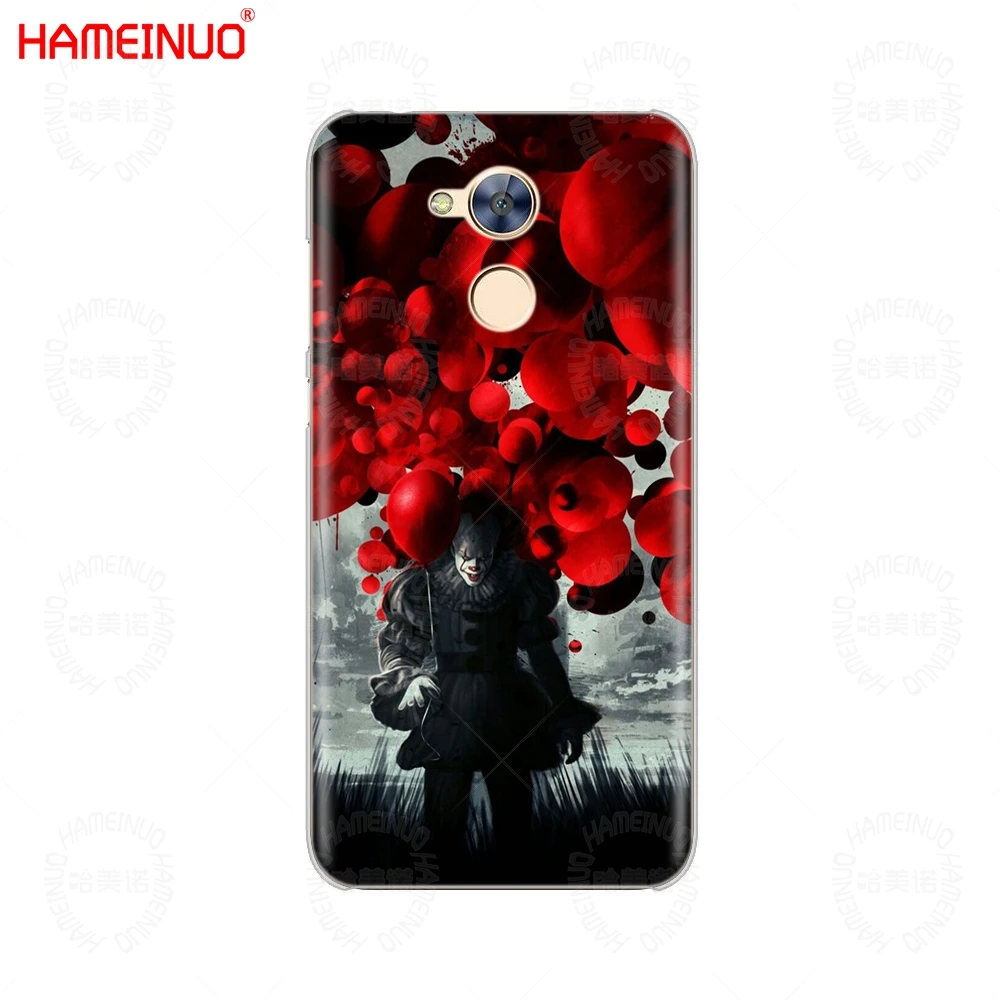 HAMEINUO клоун ужас это чехол для телефона Huawei Honor 10 V10 4A 5A 6A 7A 6C 6X7X8 9 LITE - Цвет: 80718