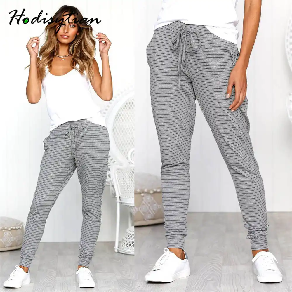 thin cotton joggers womens