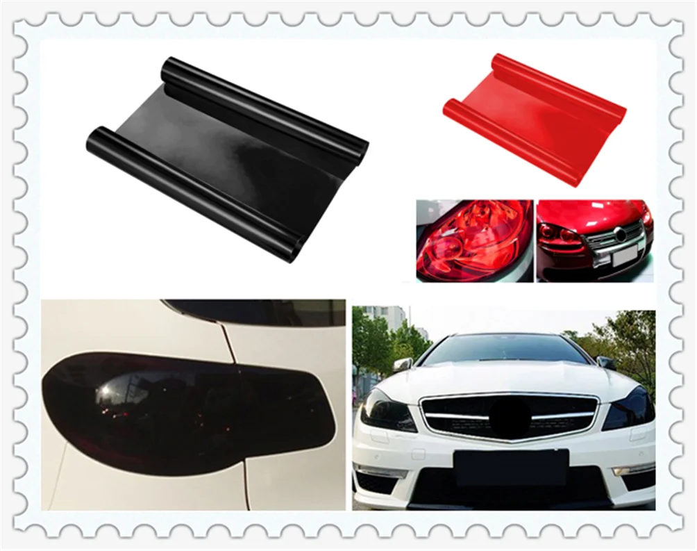 

Car personality modification headlight taillight fog light color film for Opel Corsa Antara Meriva Zafira Insignia Mokka