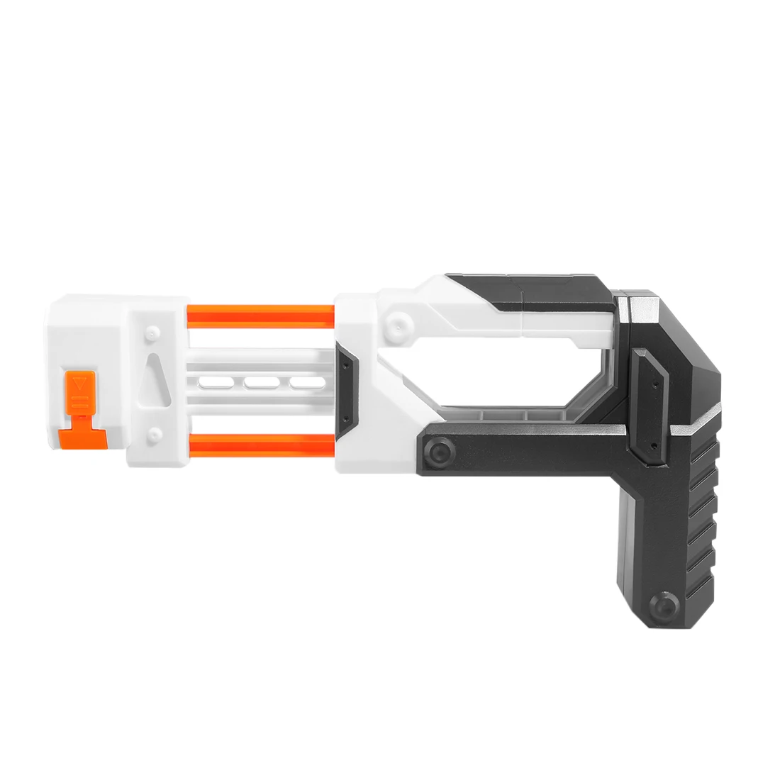 Модифицированный ABS инкрустационный Тип хвостового запаса для Nerf N-strike Элитной серии игрушечный пистолет оранжевый серый мягкий пистолет аксессуары совместим с Nerf