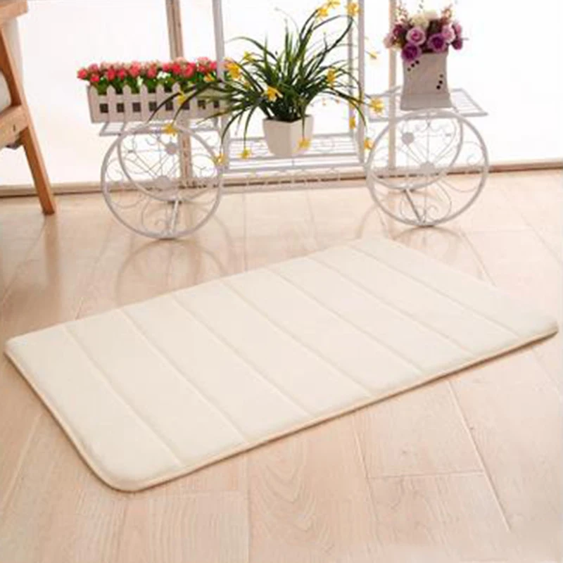 Коврик для ванной Hoomall 40x60 см ковер Коралловый флисовый коврик из пены с эффектом