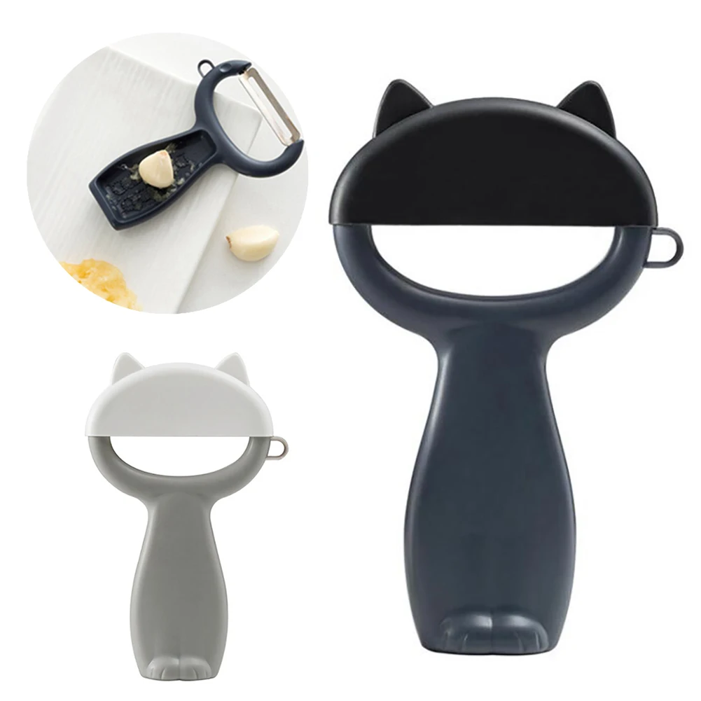 

Dust-Proof Lid Cat Shape Peeler Stainless Steel Blade Peelers Kitchen Gadgets