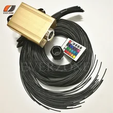 Aliexpress - Waterproof 2mm PMMA End Emitting Fiber Optic Light Strands 30pcs Length 3m with 16W LED Light Source IR Controller