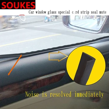 

100cm Car Accessories Window Seam Soundproof Sealing Strip For Ford Focus 2 3 1 Fiesta Mondeo Ranger Kuga Seat Leon Ibiza Lexus