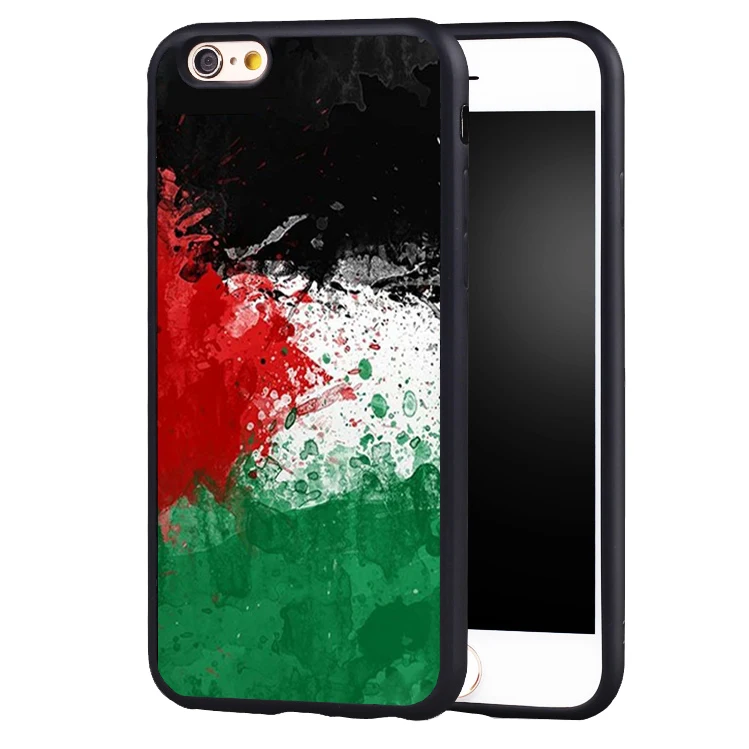 Palestinian Palestine National Flag protect edge Cases cover for Samsung Galaxy s4 s5 s6 S7 S7edge S8 S8plus |