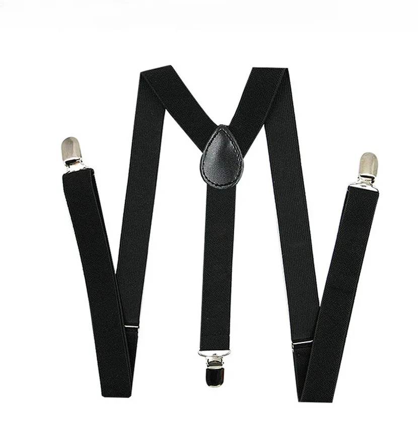 2015 New Fashion 2.5cm men's women's suspenders belt trousers pants