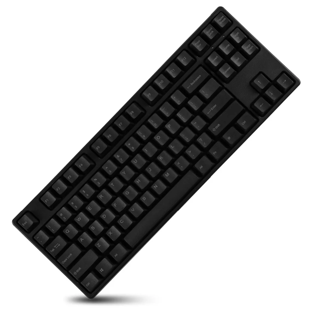 GANSS PBT Tenkeyless игровая механическая клавиатура Cherry MX синие переключатели