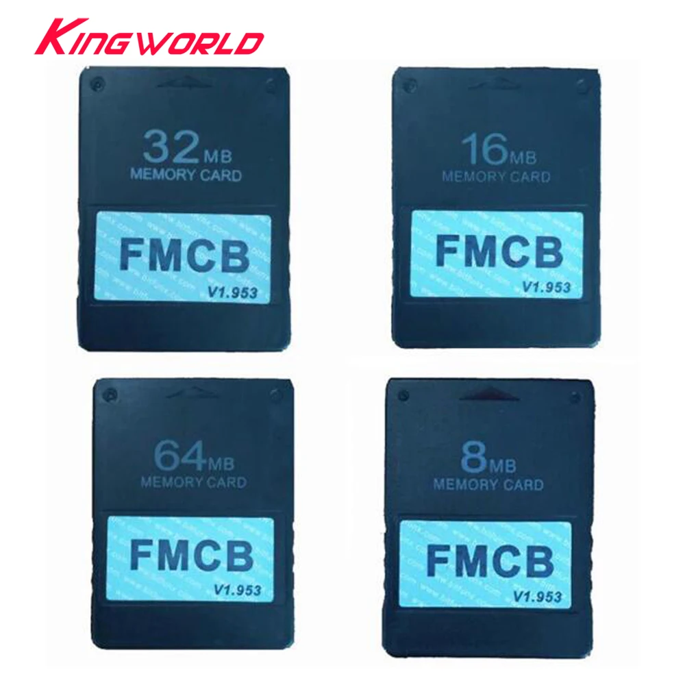 

F MCB Cards free MCboot v1.953 8MB/16MB/32MB/64MB Memory Card for Playstation 2 for PS2